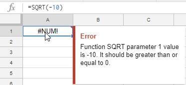 Hướng dẫn cách sử dụng hàm IFERROR trong Google Sheets
